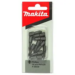Біта PH1 25 мм Makita P-06030 (10 шт)