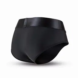 Труси для страпона No-Parts Robin, чорні, S - мініатюра 4
