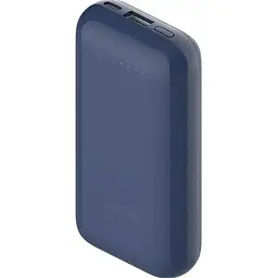 Портативна батарея Xiaomi Mi Power Bank 10000 mAh 33W Pocket Version Pro Blue (PB1030ZM) (BHR5785GL) - мініатюра 2