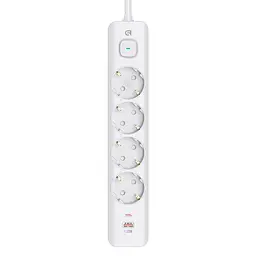 Мережевий фільтр Armorstandart A-PS42 1.8m 4 розетки + USB-A + USB-C (PD20W) White (ARM84666)