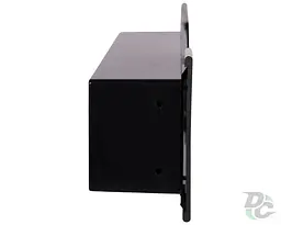 Блок врізний DC на 2 розетки + 2USB + телефонний + мережевий роз'єм з висувною кришкою (алюміній) - мініатюра 3