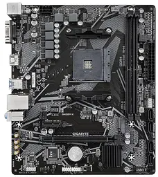 Материнська плата Gigabyte B450M K ver 2.0 (B450M K 2.0) (Socket AM4, AMD B450, Micro-ATX) Б/в