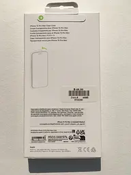 Оригінальний прозорий чохол для iPhone 15 Pro Max Apple Clear Case with MagSafe (MT233ZM/A) протиударний - мініатюра 3