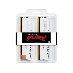 Модуль пам'яті для комп'ютера DDR5 32GB (2x16GB) 6000 MHz Beast White Kingston Fury (ex.HyperX) (KF560C36BWE2K2-32) - мініатюра 5