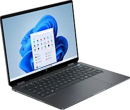 Ноутбук HP OmniBook Ultra Flip x360 14" 2.8K OLED Touch Intel U7-256V 16GB F512GB UMA Win11 сірий - мініатюра 8