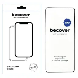 Скло захисне BeCover Xiaomi Redmi Note 13 5G 10D Black (711376)