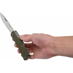 Багатофункціональний ніж Ruike Criterion L32, (8.5 см) 12C27 / G10 зелений, 13 інстр. - мініатюра 6