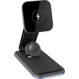 Бездротовий зарядний пристрій Proove Energy Fold 3in1 Black (WSEF15010001) [99593] - мініатюра 3