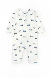 Человечек для малышей с манжетами Cars застежка-молния