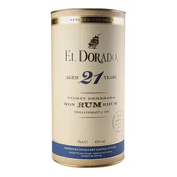 Ром El Dorado 21 Year Old, 43%, 0,7 л - мініатюра 5