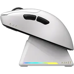 Комп'ютерна мишка бездротова Ajazz AJ179 Apex White (AJM179-A-W) - мініатюра 2