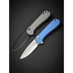 Ніж складаний кишеньковий Civivi Elementum II, (7.5 см) Nitro-V / Aluminum синій - мініатюра 19