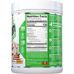 Протеїн рослинний Nutrex Research Plant Protein Vanilla Caramel 536 г - мініатюра 2