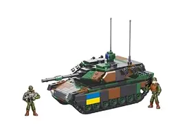 Конструктор KB 1145 LimoToy "Військовий танк Leopard 2A5" фігурки 458дет в коробці (6903317617142) - мініатюра 2