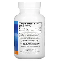 Вітаміни та мінерали NaturesPlus Kalm Assure Magnesium 90 вегакапсул - мініатюра 2