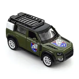 Автомодель серії Шеврони Героїв Land Rover Defender 110 25 ОПДБр TechnoDrive 250289M - мініатюра 5
