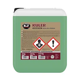 Антифриз K2 Kuler Long Life G11 зелений концентрат 23 кг (W416Z) - мініатюра 2