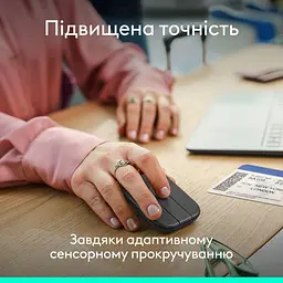 Миша Logitech Mobi Fold Wireless Mouse Graphite (910-007604) - мініатюра 7