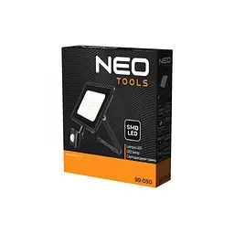 Вуличний прожектор NEO Tools LED 50W 6500K із датчиком руху (99-050) - мініатюра 7