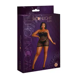 Сукня-бодістокінг Moonlight Plus Model 10 XL-XXXL Black - мініатюра 5