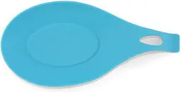 Силіконова підставка термостійкий килимок для кухонного начиння LVR 004 Blue (17478) - мініатюра 2