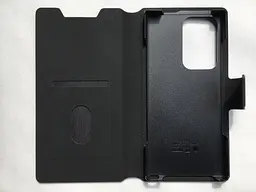 Протиударний чохол-книжка OtterBox Strada Series Via 77-86602 Samsung Galaxy S22 Ultra (6.8") Black - мініатюра 3