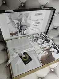Комплект постільної білизни Foresty Євро Belizza pbe0042059 - мініатюра 2