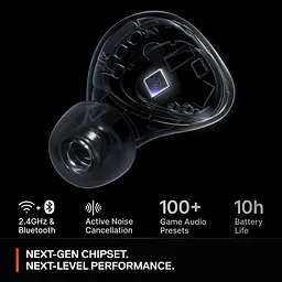 Навушники SteelSeries TWS Arctis GameBuds TWS Bluetooth Black (61680) - мініатюра 7