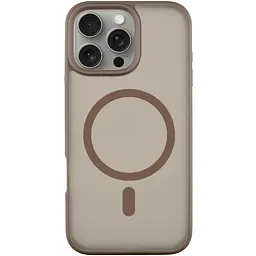 TPU+PC чохол Blueo Skin Friendly Frosted with MagSafe для Apple iPhone 16 Pro (6.3) Золотий / Gold