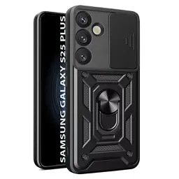 Чохол до мобільного телефона BeCover Military Samsung Galaxy S25 Plus SM-S936 Black (712879)