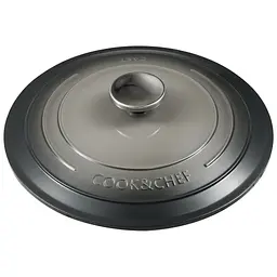 Каструля Bergner Excalibur з кришкою Сіра 5.8 л (BG-36102-GY) - мініатюра 5