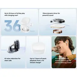 Навушники Xiaomi Redmi Buds 6 Play (BHR8773GL) White (1071787) - мініатюра 8