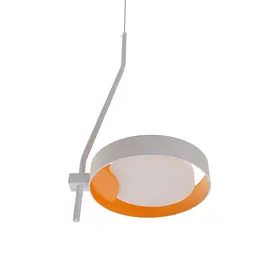Світильник стельовий Brille підвісний BR-01 666S/1 LED 5W WН BK/G - мініатюра 6