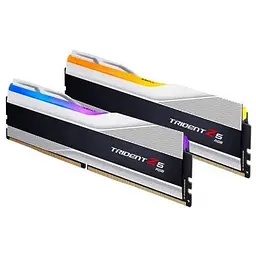 Модуль пам'яті G.Skill DDR5 32GB (2x16) Trident Z5 6400Mhz RGB Silver XMP (F5-6400J3239G16GX2-TZ5RS) - мініатюра 4