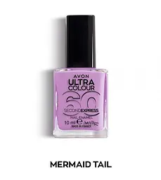 Швидковисихаючий лак для нігтів Avon «УльтраКолір за 60 секунд» Mermaid Tail,10 мл (49469321) - мініатюра 1