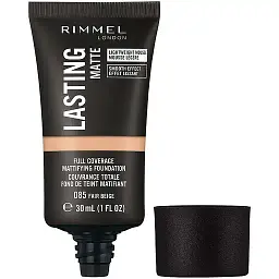 Тональна основа Rimmel Lasting Matte відтінок 085 (Fair Beige) 30 мл - мініатюра 2