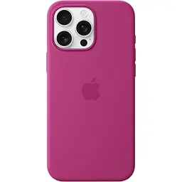 Чохол Silicone Case with MagSafe для Apple iPhone 16 Pro Max Fuchsia AAA [116582] - мініатюра 3