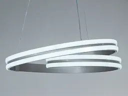 LED підвісна люстра Diasha коричнева 95Вт 16м² - мініатюра 3
