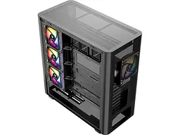Корпус MODECOM VOLCANO AQ400 ARGB MIDI BLACK (MC-A-AQ400-4FA-B) - миниатюра 3
