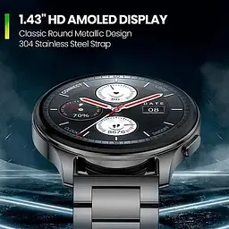 Смарт-годинник Amazfit Pop 3R Metal Black - мініатюра 2