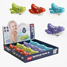Плаваюча іграшка "Крокодил" із заводним механізмом Bath Toys