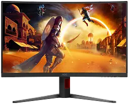 Монiтор 31.5" C32G4Z Black/Red AOC teh0027378 - мініатюра 9