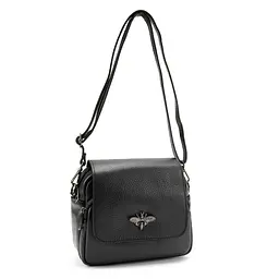 Кросбоді шкіряне з клапаном Firenze F-IT-9808 - мініатюра 7