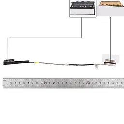 Шлейф матриці для HP EliteBook 740 745 840 845 G5, (eDP 40pin Touch, PS1714, 6017B0895301, Аналог)
