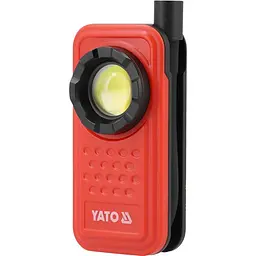 Ліхтар діодний з гнучкоюлампою 3 в 1 акумул. YATO Li-Po 3.7 В 800 мАГод 600 Lm 4 режими (YT-08554) - мініатюра 3