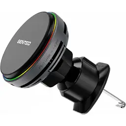 Автотримач із бездротовою зарядкою Senteo M3 Mag Pro Qi2 15W Airvent Space Grey [171632]