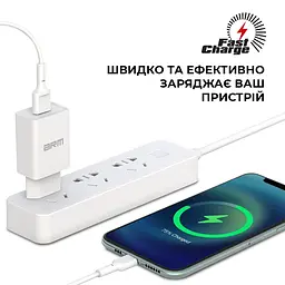 Мережевий зарядний пристрій ArmorStandart AR02 1хUSB(3.1A) White (ARM59714) - мініатюра 4