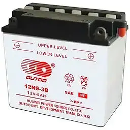 Акумулятор Мото Exide Conventional 9Ah Ев (-/+) (85EN) (135х75х139) 12N9-3B