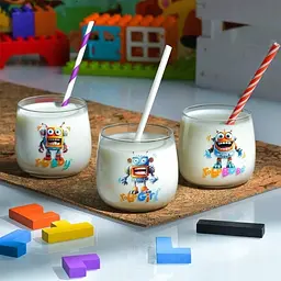 Набір склянок Krosno Robo Family 250 мл 3 шт. (952222) - мініатюра 4