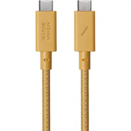Кабель USB-C to USB-C Native Union Anchor Cable Pro 240W Kraft 3 м (ACABLE-C-KFT-NP) - мініатюра 2
